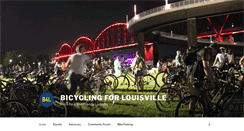 Desktop Screenshot of bicyclingforlouisville.org
