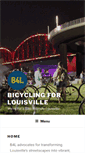 Mobile Screenshot of bicyclingforlouisville.org